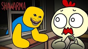 Киоск с шаурмой) Ночная смена! Анимация Роблокс