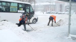 В столичном регионе на смену мощным снегопадам идут морозы.