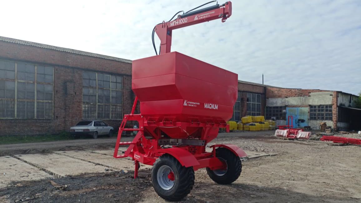 Обзор комплекса для внесения минеральных удобрений MAGNUM 3000