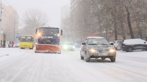 Городские службы Анапы ликвидируют последствия снегопада