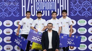 Дагестанские борцы чемпионы Азербайджана