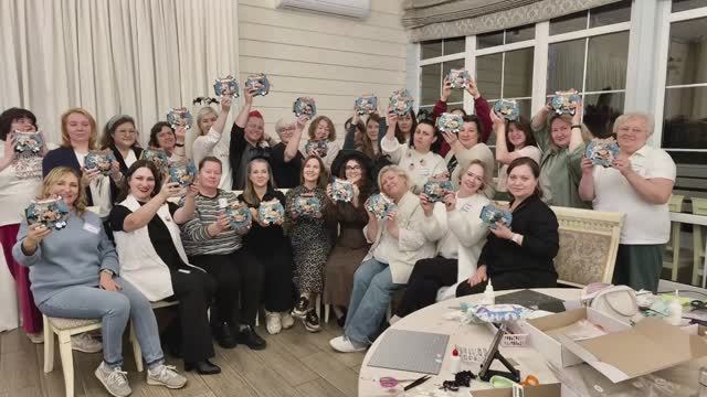 Скрап-встреча в Пушкино.Скрапбукинг. смотреть онлайн