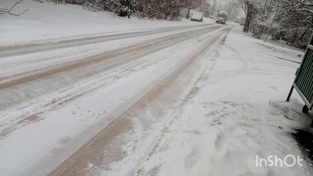 12 января. В Краснодаре наступила зима. смотреть онлайн