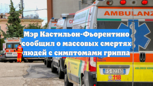 Мэр Кастильон-Фьорентино сообщил о массовых смертях людей с симптомами гриппа