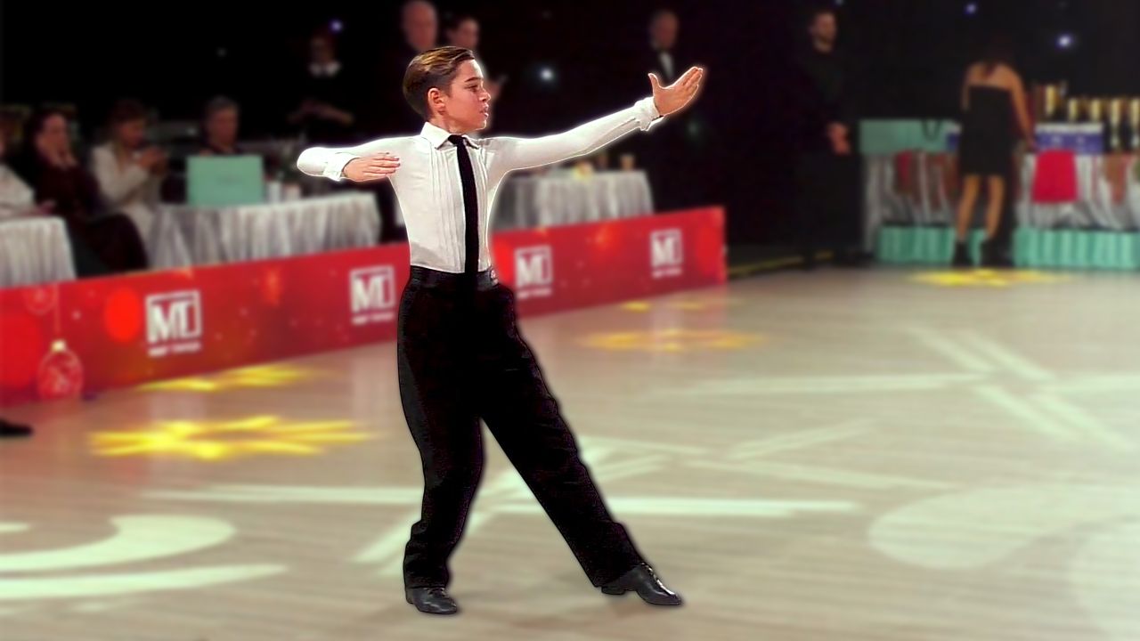 Дети-2 Соло, St (E): медленный вальс, танго, квикстеп. Belarus Open Cup 2025 / бальные танцы смотреть онлайн