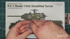 №287 КВ-1 1/35 RFM стройка, окраска