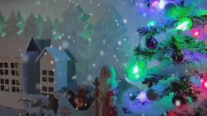 Тихий зимний вечер!!! Сказочная деревенька!!!