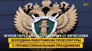 Вячеслав Володин поздравил работников и ветеранов прокуратуры с их профессиональным праздником