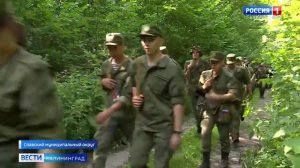 Военно-мемориальный марш "Дорогами разведгруппы "Джек"" / Репортаж ВГТРК