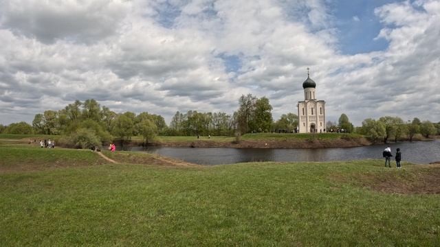 Шедевры русской архитектуры: Церковь Покрова на Нерли! смотреть онлайн