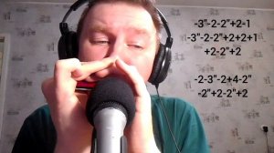 I'm closing my eyes - Potsu - на губной гармошке Bb + табы