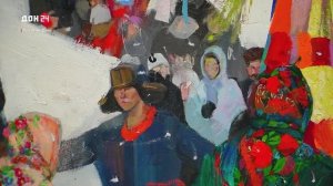 Зима в синем цвете