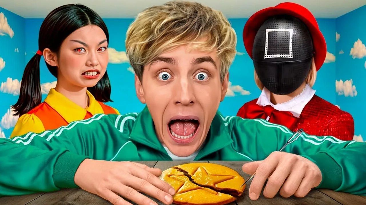 А4 НЯНЯ из ИГРЫ в КАЛЬМАРА Хочет НАС УБИТЬ! смотреть онлайн