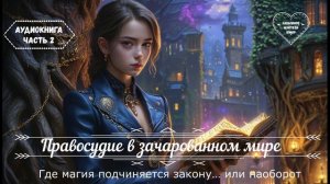 🎧АУДИОКНИГА ПОЛНОСТЬЮ ⚖️  Правосудие в зачарованном мире 🪄ЧАСТЬ 2 ✨ Фэнтези, юмор, детектив👮