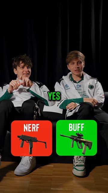 Про-игроки CS выбирают, нерфить оружие или бафнуть. #cs2 #counterstrike2 #gaming #donk #monesy смотреть онлайн