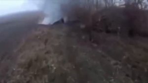 Наш боец пережил прямое попадание вражеского дрона.