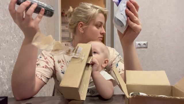 Распаковка покупок с ВБ/ обзор одежды и не только/ а идет ли мне красный цвет?/ смотреть онлайн