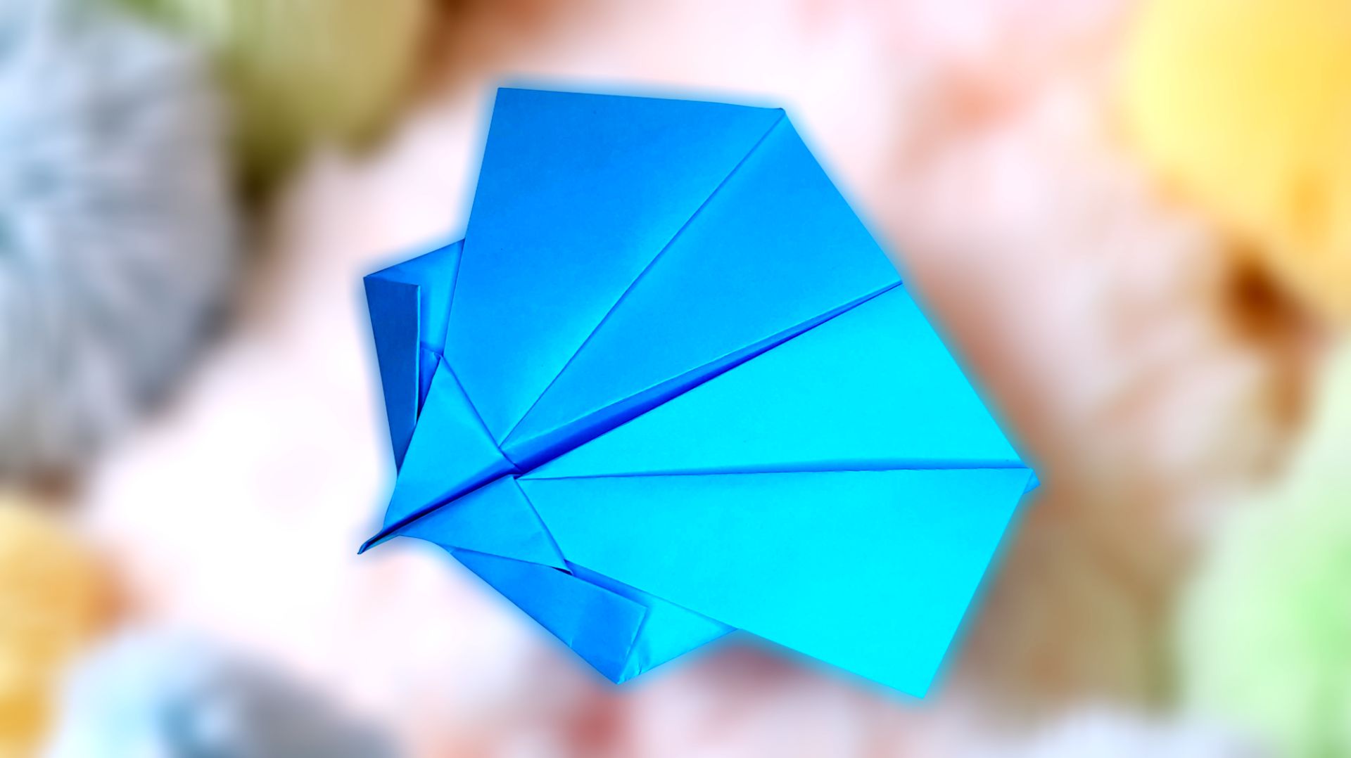 Этот бумажный самолетик летает 100 метров! Секретная схема смотреть онлайн