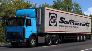 509 / ЕTS 1.57 / MAZ 6422 / Из Мариуполя в Бердянск в поисках груза.