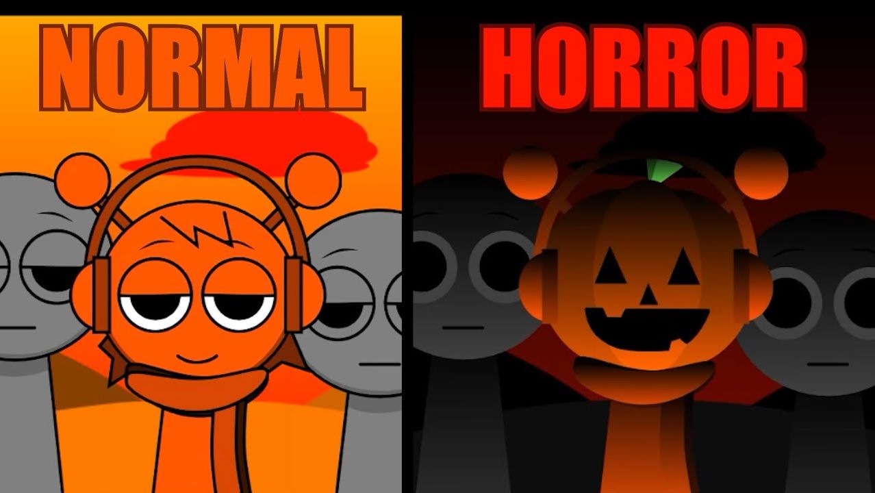 Incredibox Sprunki - Версия Падения: Normal VS Horror Versions смотреть онлайн