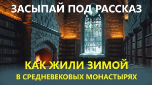 Зимняя ночь в средневековом монастыре. Лекция для сна