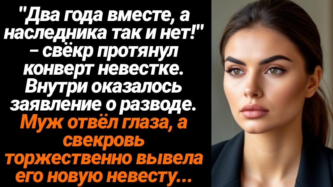 Жизненные Истории/Два года вместе, а наследника так и нет!- свёкр протянул мне конверт с документами смотреть онлайн