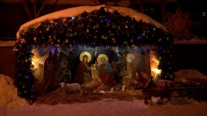 Рождественская служба в Преображенском соборе