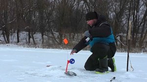 Рыбалка на жерлицы 2026! Зимняя рыбалка на Оке!