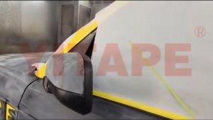 Секреты чистой авто малярным скотчем: как подготовить проемы, уплотнители и ручки к покраске