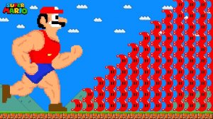 💪Что, если Марио соберет 10 000 Лун и станет мускулистым?