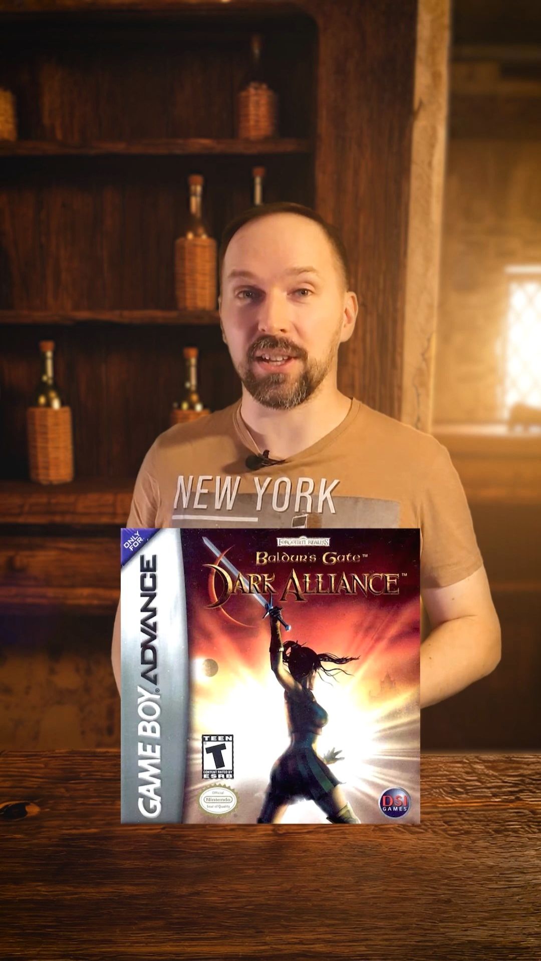 Мрачная чернуха Baldurs Gate: Dark Alliance GBA