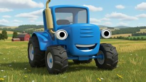 СИНИЙ ТРАКТОР — ВЕСЁЛЫЙ РАЗВИВАЮЩИЙ МУЛЬТИК 👶🚜 | УЧИМСЯ И ПОЁМ | МАША И МЕДВЕДЬ