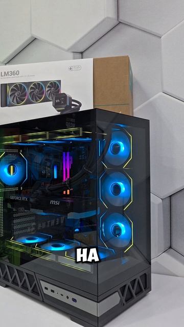 Игровой ПК на Ryzen 7 9800x3D и RTX5070TI #сборкапк #nvidia смотреть онлайн