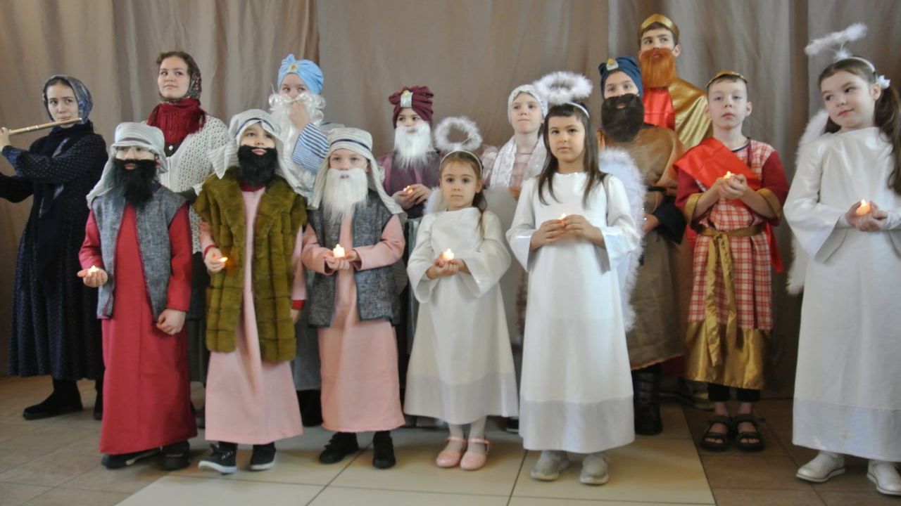 Спектакль Рождество детской воскресной школы смотреть онлайн