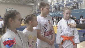 Юные дзюдоисты участники финала детской лиги Динамо в Рязани 2025