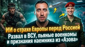 ЧАТ GPT ОТВЕТИЛ   ПОЧЕМУ СТРАХ ПЕРЕД РОССИЕЙ УСИЛИВАЕТСЯ. ДАЖЕ ЕМУ ЭТО ОЧЕВИДНО )