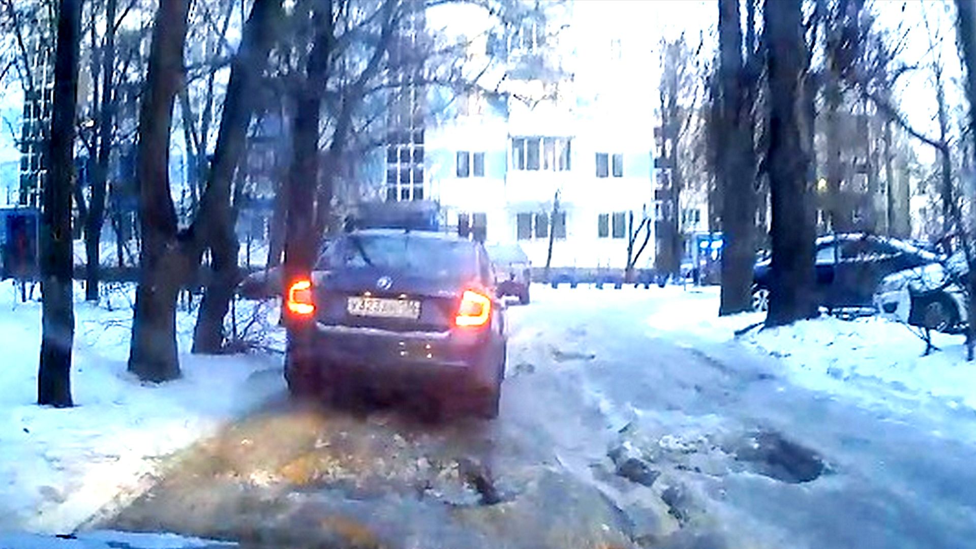 Воронеж : Убитые в хлам дороги..Мороз виноват???((( смотреть онлайн