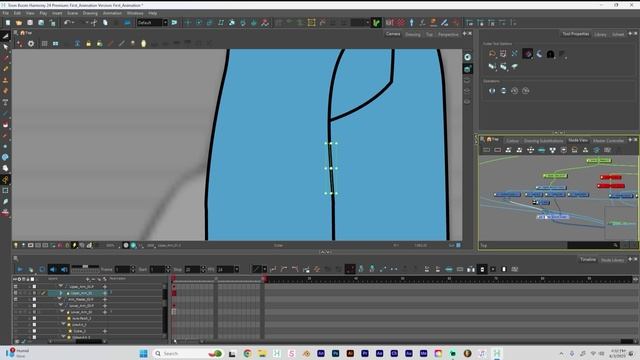 3 - Adding Back Breaks For The Arms Using The Overlay Layer