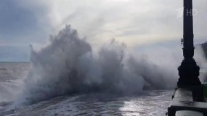 В Крым пришел балканский циклон.