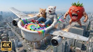 ПОДБОРКА БЕЗУМНЫХ ПРИКЛЮЧЕНИЙ РЫЖИКА! РЫЖИЙ КОТИК ПУТИШЕСТВИЕ ПУШИСТОГО СОРВАНЦА! РЕАКЦИЯ КАПЕЦ ВОТ