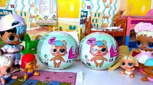 ОНИ ДВОЙНЯШКИ? НОВЕНЬКИЕ В ДЕТСКОМ САДИКЕ!😲😜 Куклы ЛОЛ сюрприз мультики распаковка ИГРУШЕК