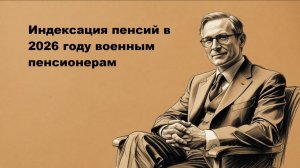 Индексация пенсий в 2026 году военным пенсионерам