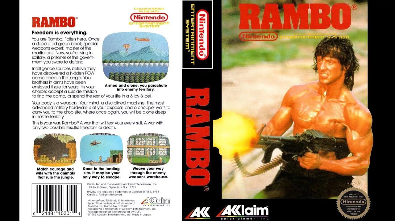 Rambo (NES) смотреть онлайн