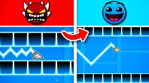 Облегчил САМЫЕ НЕВОЗМОЖНЫЕ УРОВНИ в Geometry Dash