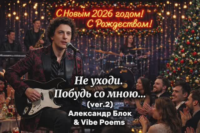 Не уходи. Побудь со мною… (ver.2) Александр Блок & Vibe Poems смотреть онлайн