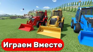 МУЛЬТИКИ ПРО РАЗНОЦВЕТНЫЕ МАШИНКИ И ТРАКТОРЫ ДЛЯ ДЕТЕЙ 🚜 ГОНКИ ТРАКТОРОВ ДЛЯ ДЕТЕЙ №17