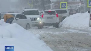 Снежный апокалипсис накрыл Приморье: кадры.