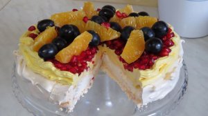 Торт АННА ПАВЛОВА ФАНТАСТИЧЕСКИЙ ВОЗДУШНЫЙ Торт! ОБАЛДЕННО ВКУСНЫЙ! PAVLOVA Cake