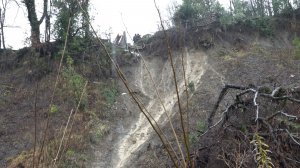 Единственной дороги боятся лишиться из-за оползня на Подгорной жители СНТ в Сочи