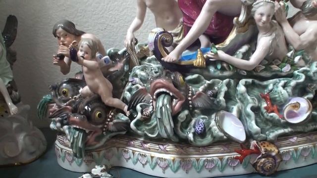 Мейсен Триумфальное Шествие Амфитриты для царицы Екатерины второй 19 век на продажу смотреть онлайн